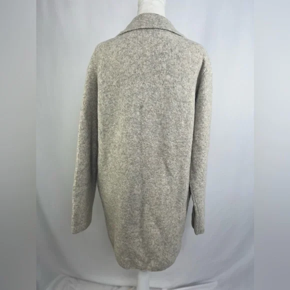 NEW / J.crew Wool-blend bouclé double-breasted sweater-blazer - Picture 3 of 3